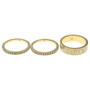 Christian Dior Code Logo GP Ring Set Ring